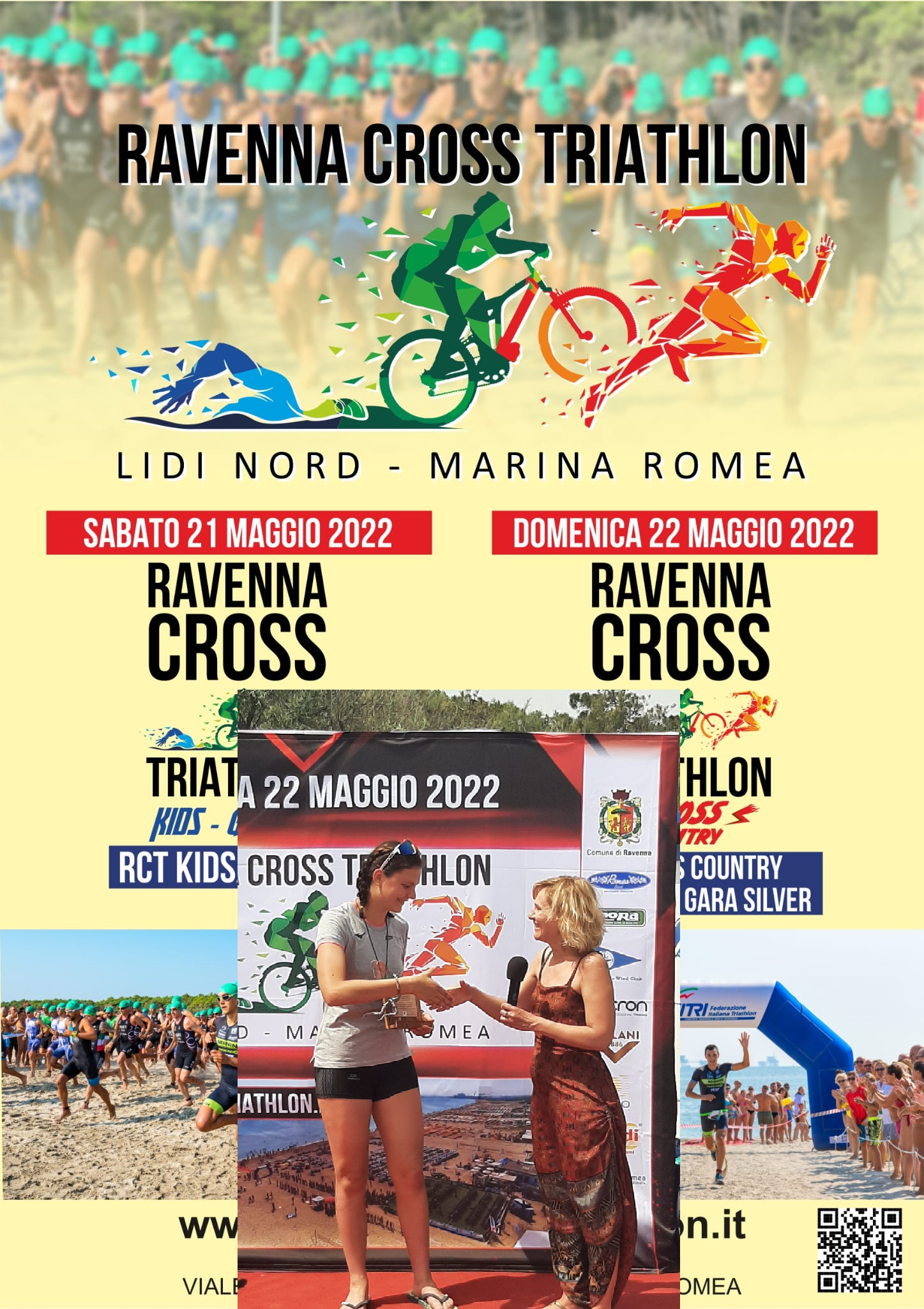 Ravenna Cross Triathlon 2022 e le Fate